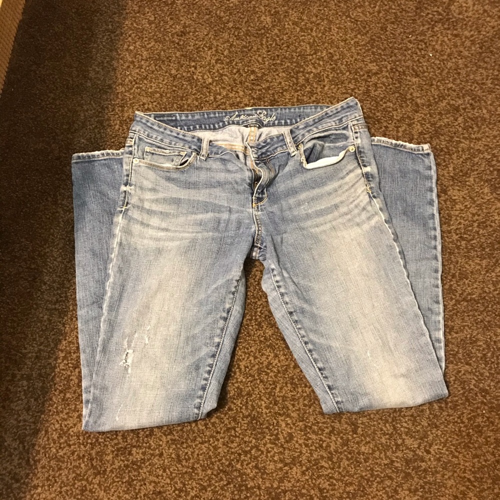 American eagle skinny jeans size 10